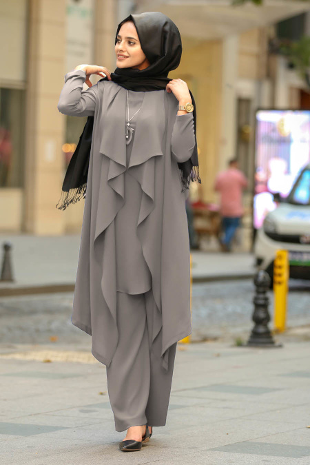 Fumé - New Kenza - combination hijab 51131FU