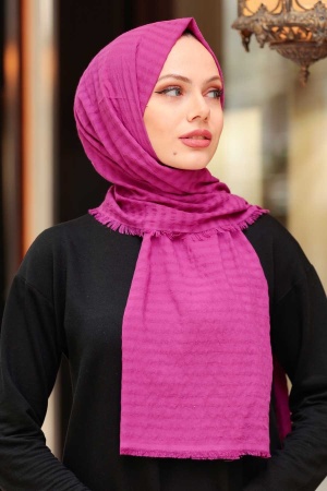 Fushia Hijab Shawl 50680F - 1