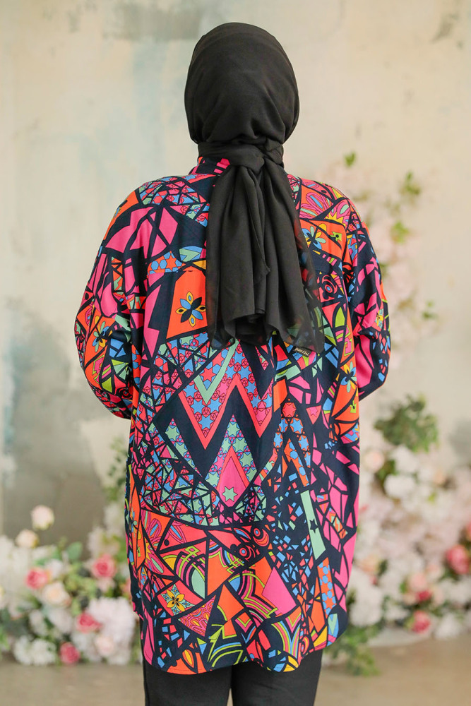 Fushia Modest Top 20402F - 4