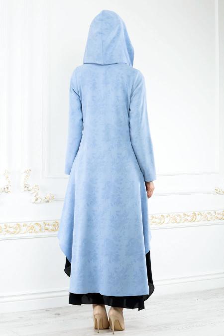 Glace Bleue - Puane Abaya Turque 2667BM - 3