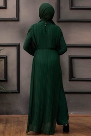 Green Hijab Overalls 30120Y - Thumbnail