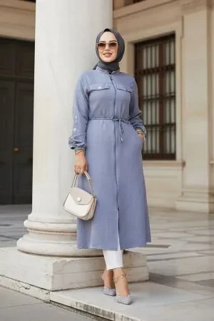 Grey Modest Tunic 645GR 