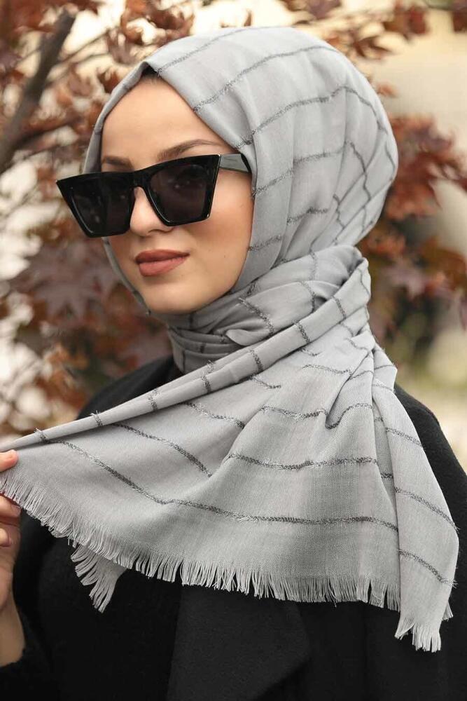 Gris - Neva Style - Chale - 7498GR - 1