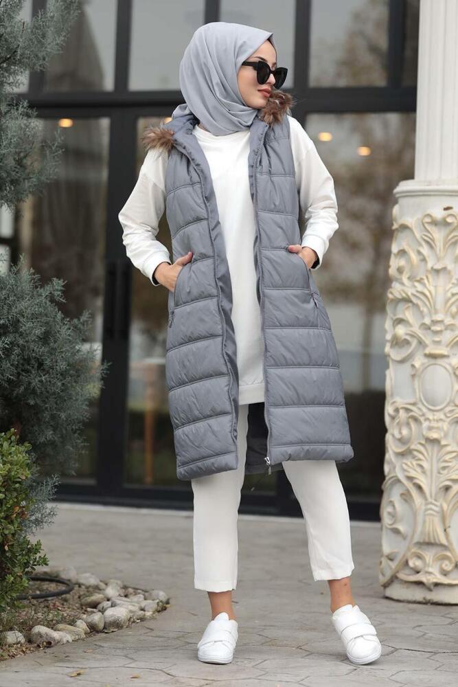 Gris - Neva Style - Gilet Gonflable - 50880GR - 2