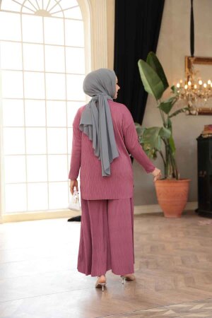 Gül Kurusu Tesettür İkili Takım 12941GK - 3