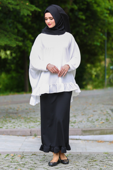 Hewes Line - Black Hijab Skirt 709S
