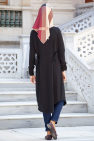 Hewes Line - Black Hijab Tunic 295S - Thumbnail
