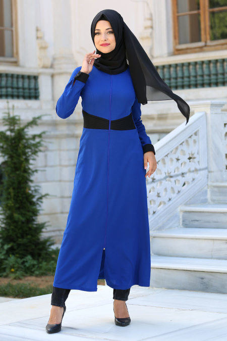 Hewes Line - Sax Blue Turkish Hijab 2966SX