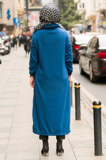 Indigo Bleu - Nayla Collection - Hijab Robe 2471IM - 2