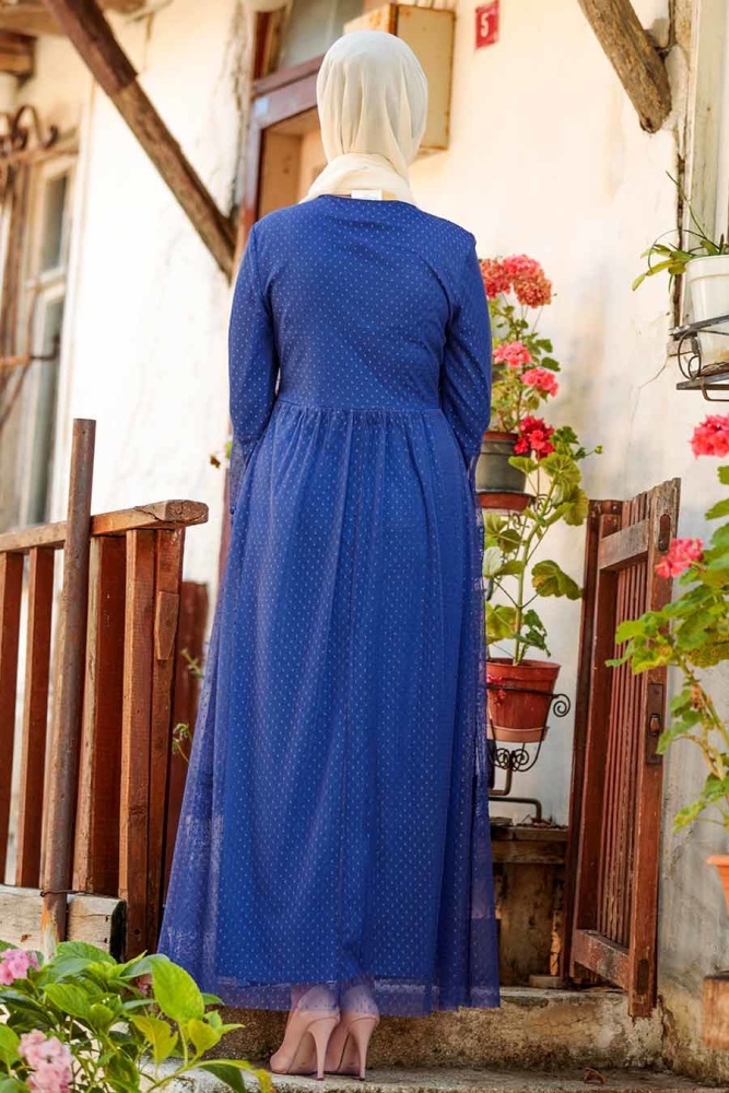 Indigo Bleu - Nayla Collection - Robe Hijab 100421IM - 2