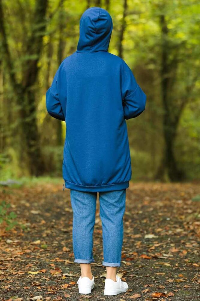 Indigo Bleu - Neva Style - Sweat-shirt hijab - 1143IM - 2