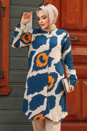 İndigo Blue Modest Top 25025IM - 1