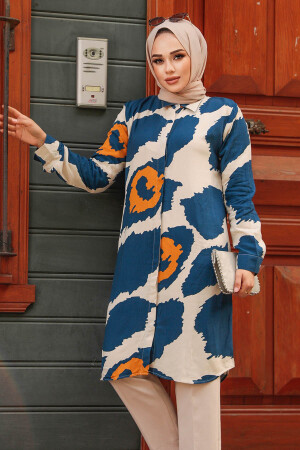 İndigo Blue Modest Top 25025IM - 2