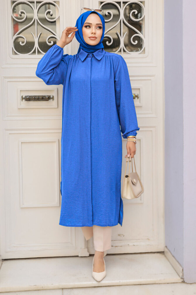 İndigo Blue Modest Top 41401IM - 1