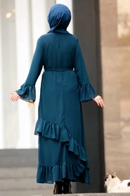 Indigo Blue - Nayla Collection - Robe Hijab - 50202IM - Thumbnail