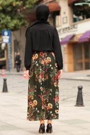 Kaki - Nayla Collection - Jupe Hijab - 1834HK - Thumbnail