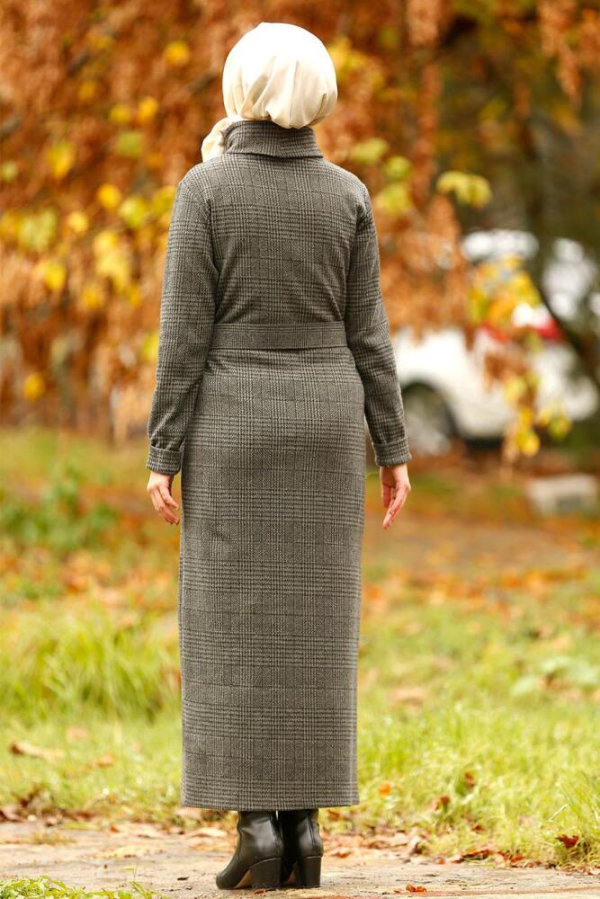 Kaki - Nayla Collection - Robe Hijab 100525HK - 2