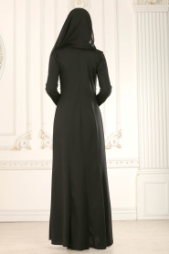 Kaki - Nayla Collection - Robe Hijab 12009HK - Thumbnail