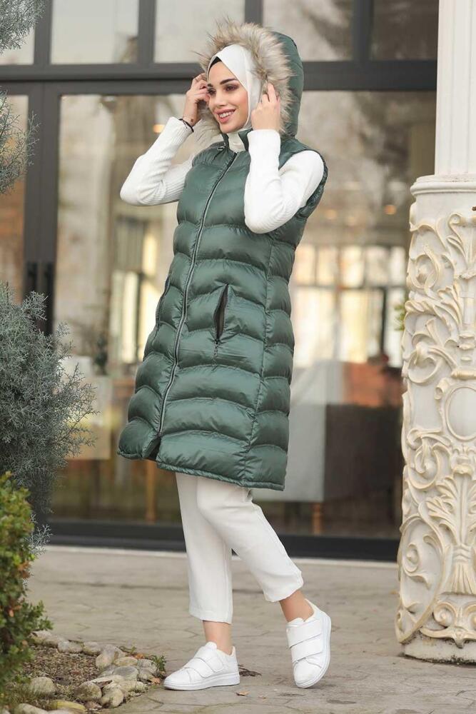 Kaki - Neva Style - Gilet Gonflable - 1509HK - 2