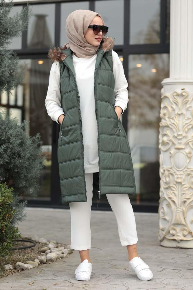 Kaki - Neva Style - Gilet Gonflable - 50880HK - 1