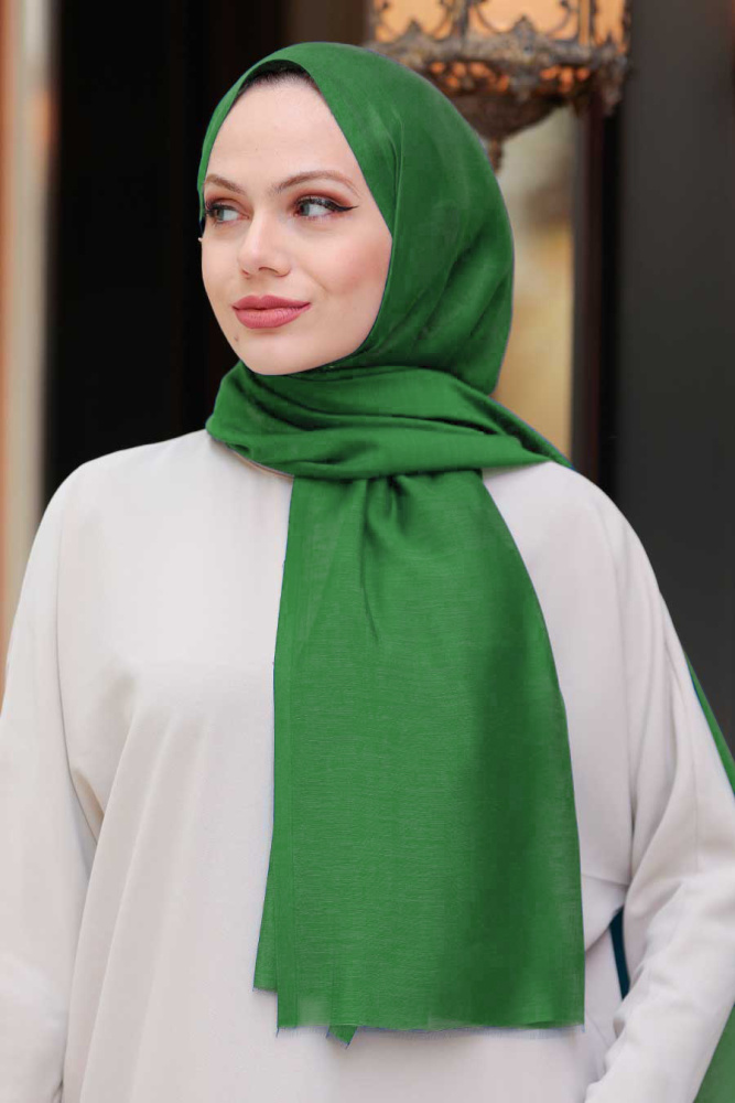 Khaki Hijab Shawl 48410HK - 1