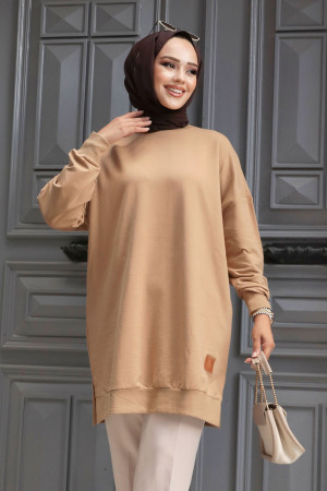 Latte Modest Tunic 30644LT - 4