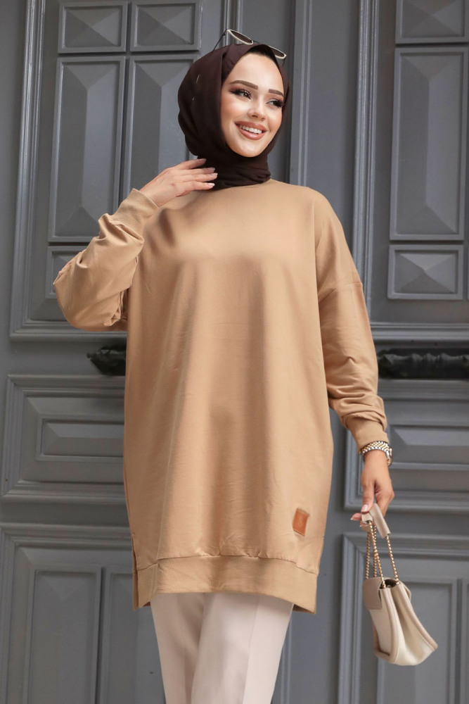 Latte Modest Tunic 30644LT - 4