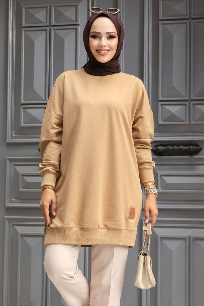 Latte Modest Tunic 30644LT - 1