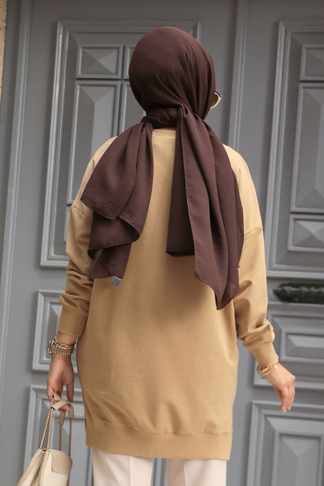 Latte Modest Tunic 30644LT - 3