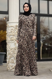 Leopard Clair - Neva Style - Robe Hijab - 1451ALP - Thumbnail