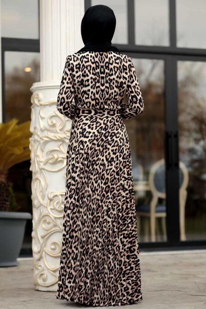 Leopard Clair - Neva Style - Robe Hijab - 1451ALP - 5