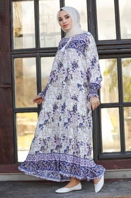 Lila Hijab Dress 1947LILA - Thumbnail