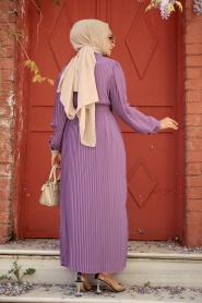 Lila Hijab Dress 3369LILA - Thumbnail