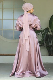 Neva Style - Luxorious Lila Modest Islamic Clothing Prom Dress 22451LILA - Thumbnail