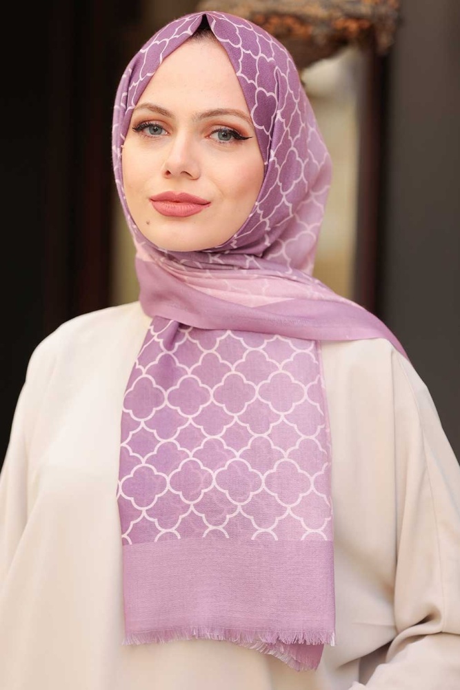 Lila Hijab Shawl 50172LILA - 1