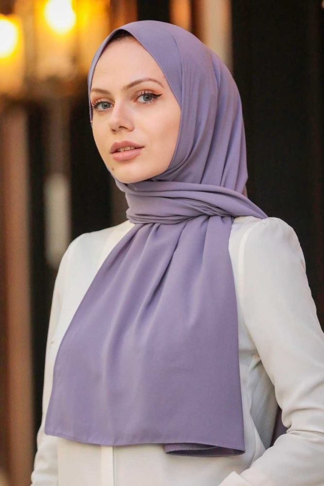 Lila Hijab Shawl 5122LILA - 1