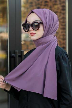 Lila Hijab Shawl 7550LILA - 1