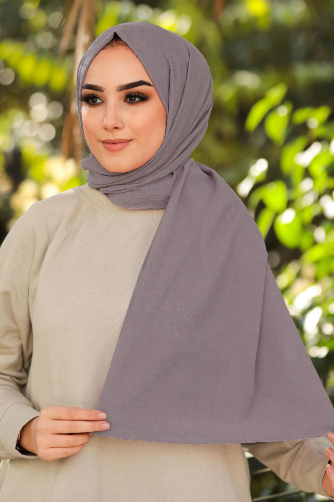 Lila Hijab Shawl 7563LILA - 1