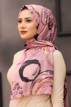Lila Hijab Shawl 7564LILA - 1