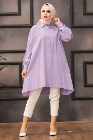 Lila Hijab Tunic 30011LILA - 1