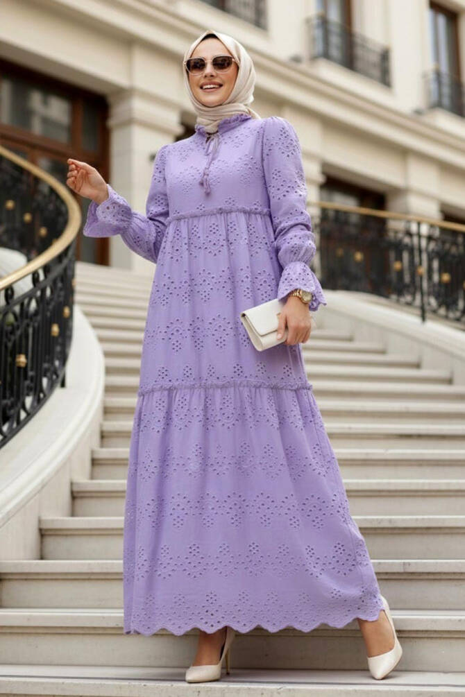 Lila Long Dress 13440LILA - 1