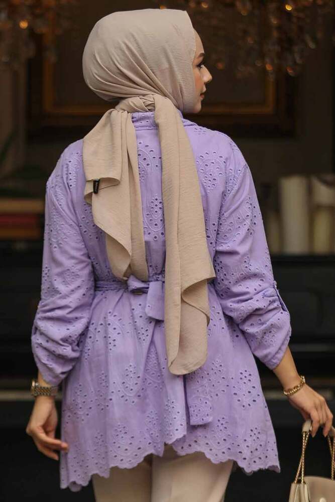 Lila Modest Tunic 14252LILA - 3