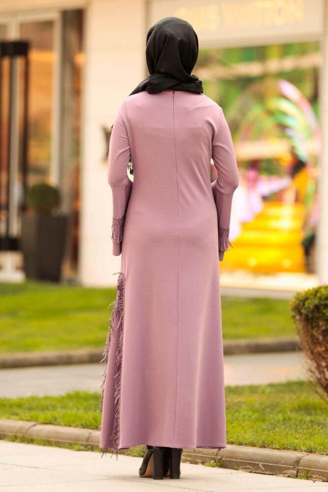 Lilas - Nayla Collection - Robe Hijab 4260LILA - 4