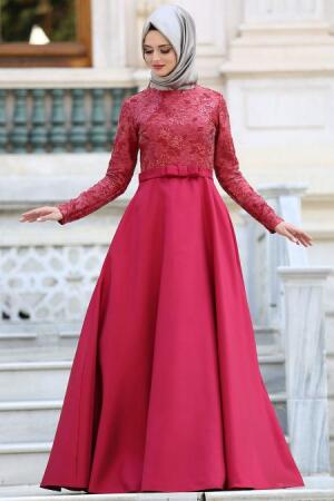 Mahogany Evening Dress 2372BR - 1