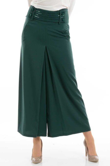Manşet - Green Pant Skirt