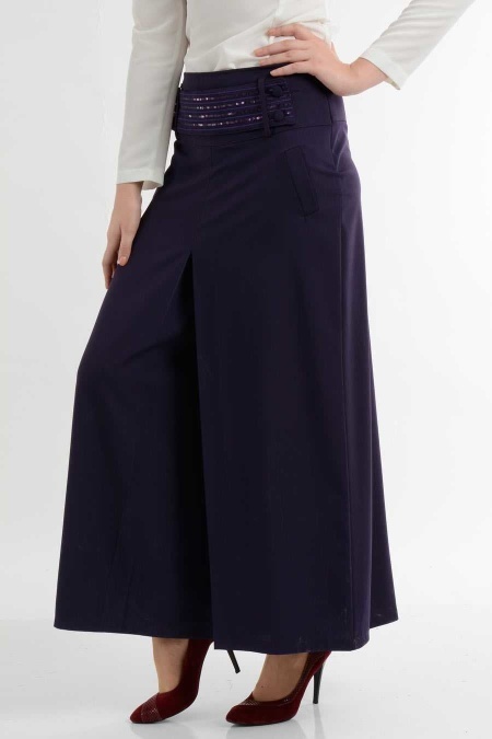 Manşet - Purple Pant Skirt