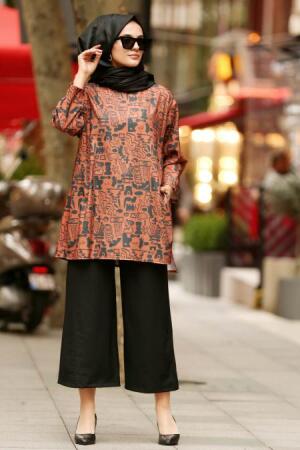 Marron Jaunatre - Nayla Collection - Double Ensemble 12068TB - 1