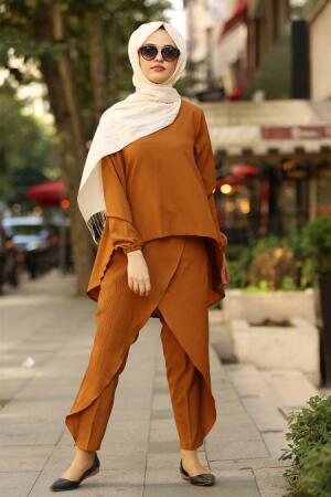 Marron Jaunatre - Nayla Collection - Double Ensemble 4146TB - 1