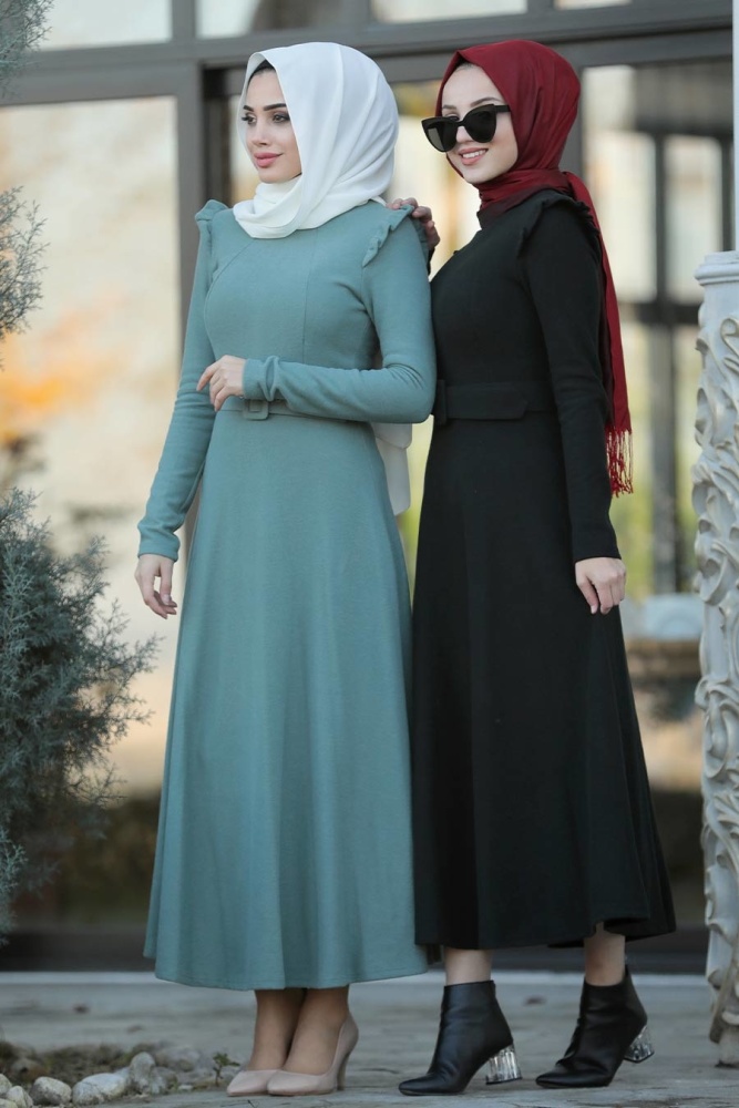 Menthe - Neva Style - Robe Hijab - 22159MINT - 2