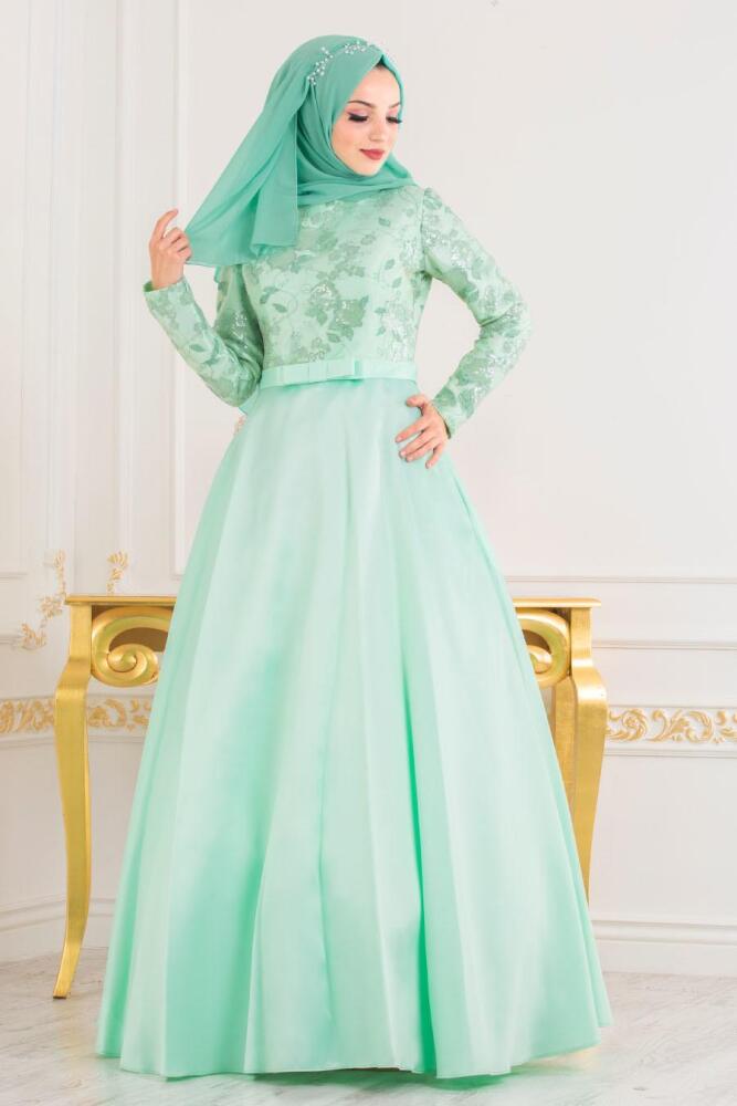 Menthe - Tuay - Robe de Soirée 2372MINT - 2